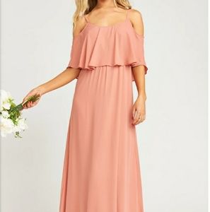 Show Me Your MuMu Caitlin Ruffle Maxi Dress